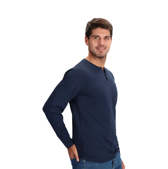 POLERA MANGA LARGA ABOTONADA MT4519