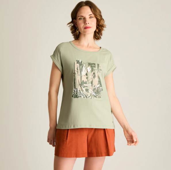 POLERA MENTA MANGA CORTA